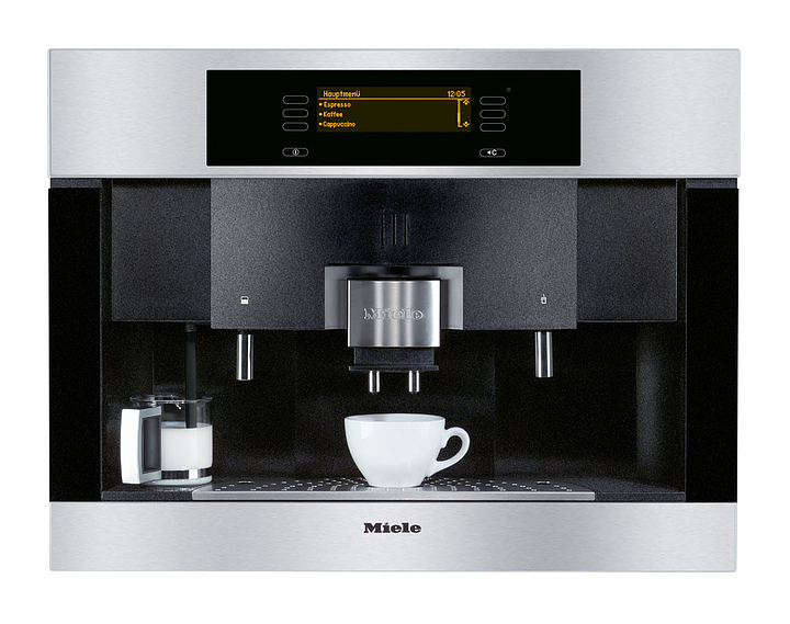 Встраиваемая кофемашина Miele CVA 4085 сталь