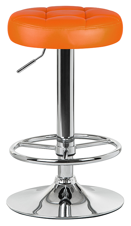 Табурет барный DOBRIN 5008-LM BRUNO (оранжевый)