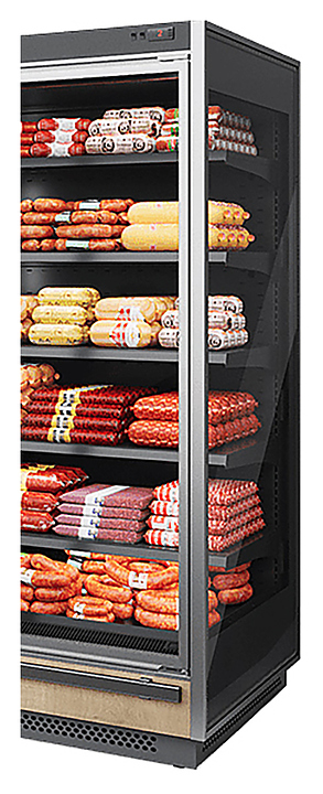 Боковина для горки холодильной Brandford Tesey ESC 2080 металлическая с зеркалом правая