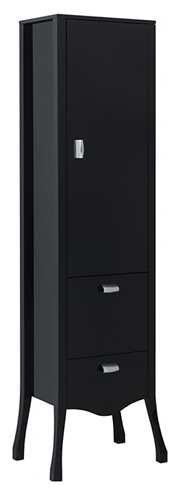 Шкаф-пенал Aquanet Мадонна 50 черный