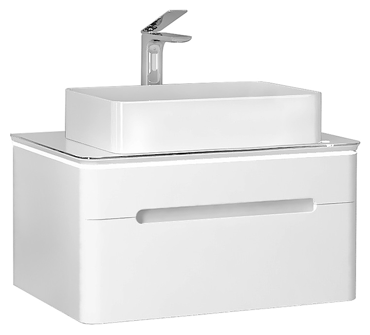 Тумба Jorno Shine 75 Shi.01.75/P/W 75 см, белый