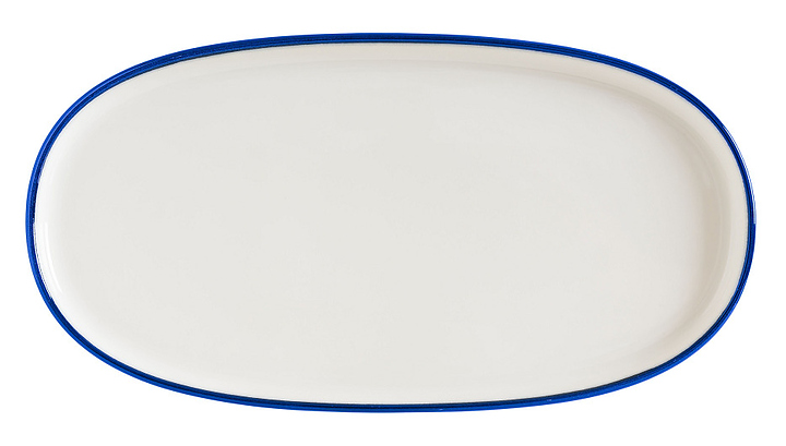 Блюдо для подачи Bonna Линеа Синий Хюгге 78025 300х155 мм