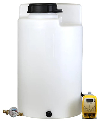 Комплекс дозирования SpaceAqua Dose 603-IMP, емкость 100 л, счетчик Dn15