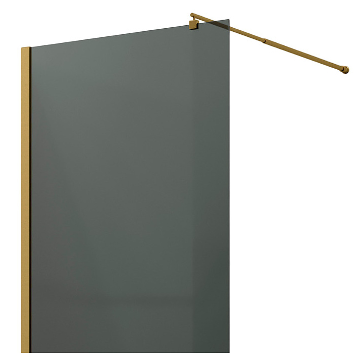 Душевое ограждение Wasserkraft Rur 30W44BG-TG 2000х1000 мм матовое золото