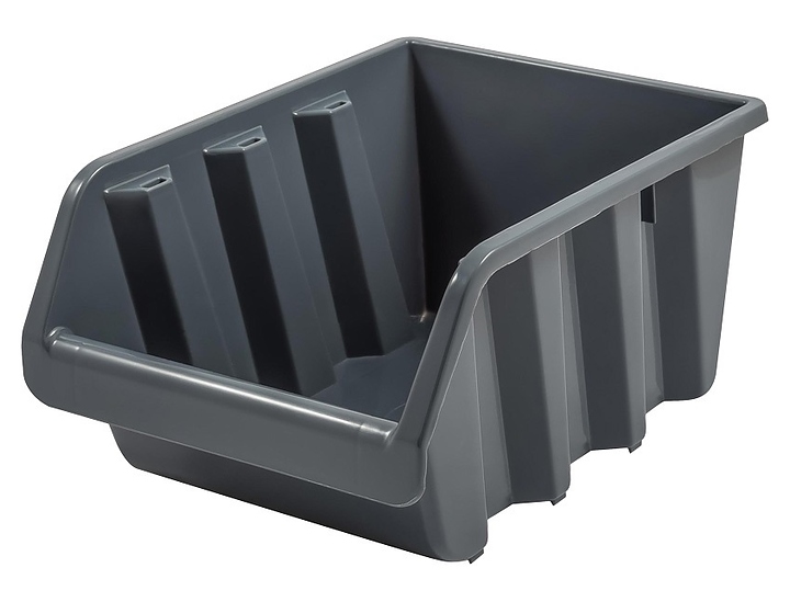 Контейнер ТАРА.РУ D-Box 1210 SW (900) 1200х1000х900 мм (сплошной на полозьях) серый
