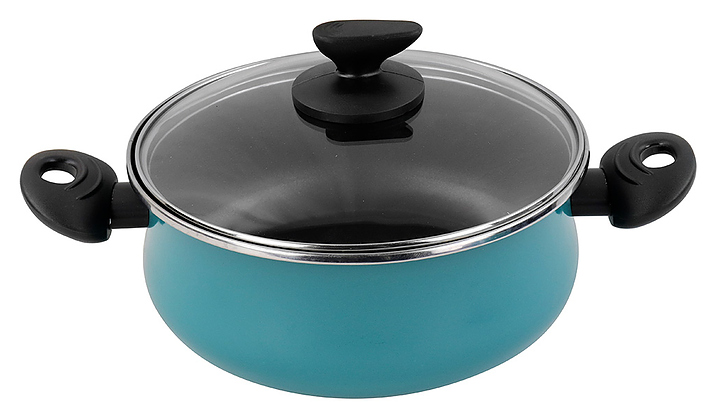 Кастрюля Vitrinor Country 20 с крышкой, низкая