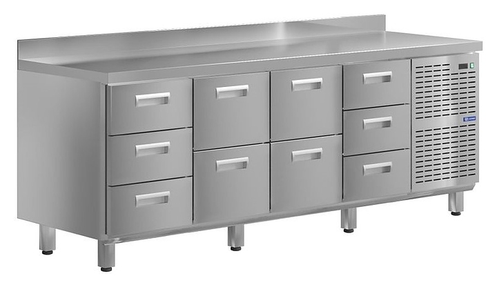 Стол холодильный KAYMAN КСХ-3223/70 (10 ящиков)