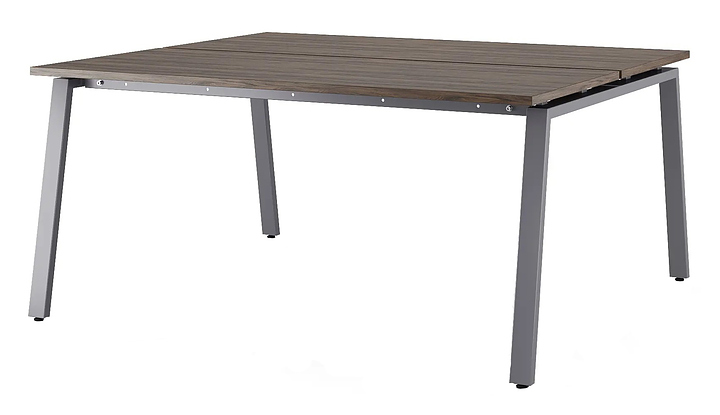 Стол офисный КОБОР A/2-160/160 graphite/charlston