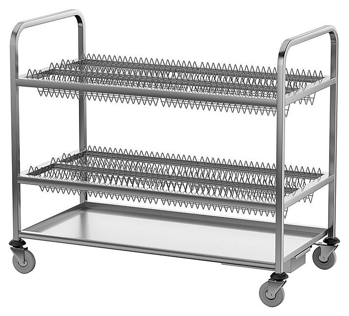 Тележка для транспортировки тарелок ATESY ТТ-2