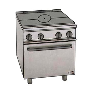Плита газовая Fagor Professional CG-711NG