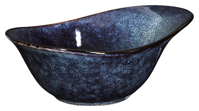 Салатник овальный Corone Celeste HL935870 450 мл синий