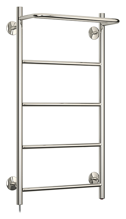 Полотенцесушитель электрический с полкой Стилье Формат 30 Л 80х40 см без покрытия