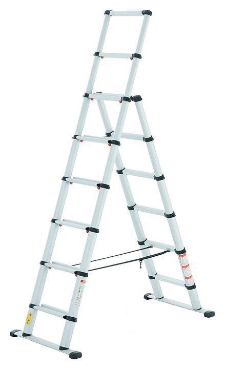 Лестница телескопическая ZARGES 41114 6+2