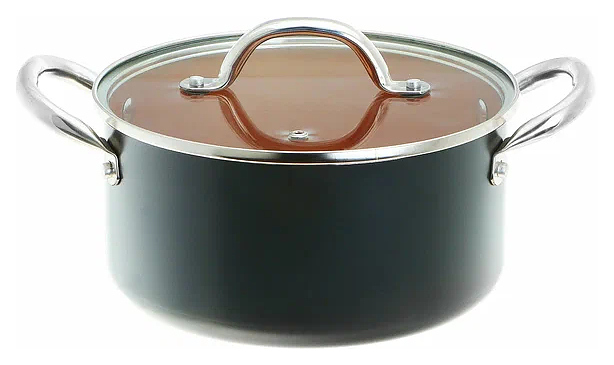 Кастрюля Kitchenstar SYB-A122AK-0520 с крышкой 20 см