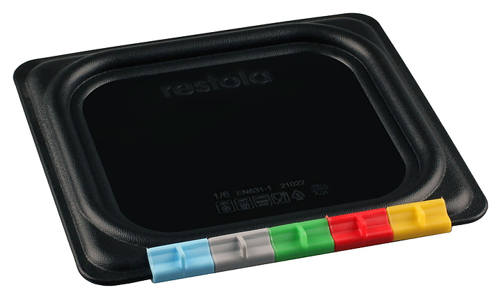 Крышка для гастроемкости Restola 422102213 GN 1/6 (176х162) полипропилен