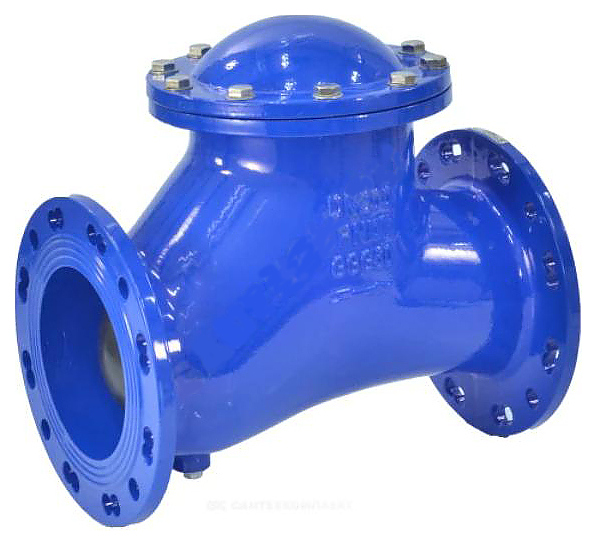 Клапан обратный Benarmo шаровой Ду 500 Ру10/16 фланец + NBR