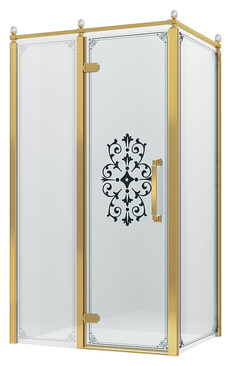 Уголок душевой Ambassador Royal 18015311-L 120х90 см, левый