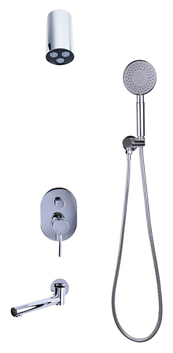 Комплект душевой Bronze de Luxe Scandi 14582-501C