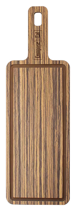 Доска сервировочная ComposeEat DSJ36120654KL6 36х12 см, зебрано натуральный