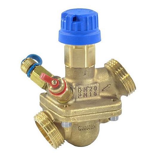 Клапан балансировочный DANFOSS автомат AQT Ду 10 Ру16 НР Kvs=0.15м3/ч с изм/нип LF