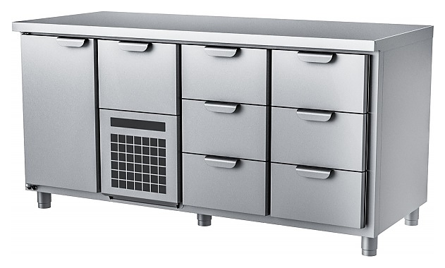 Стол холодильный HappyChef TC GH 1-CBR-3-3