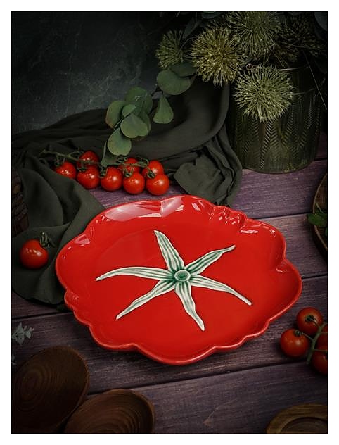 Тарелка CASA DI FORTUNA Tomato CDF TM03 280 мм