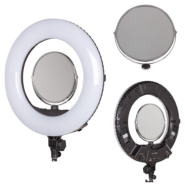 Лампа для визажиста Мэдисон&Co VZ-240 кольцевая белая