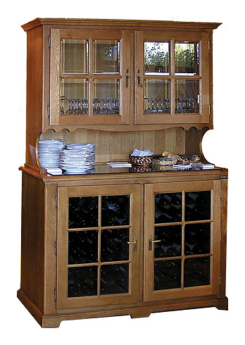 Винный шкаф + буфет OAK B129C