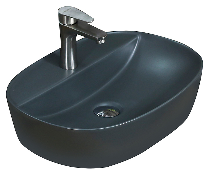 Раковина MELANA MLN-320356MDG матовая темно-серая