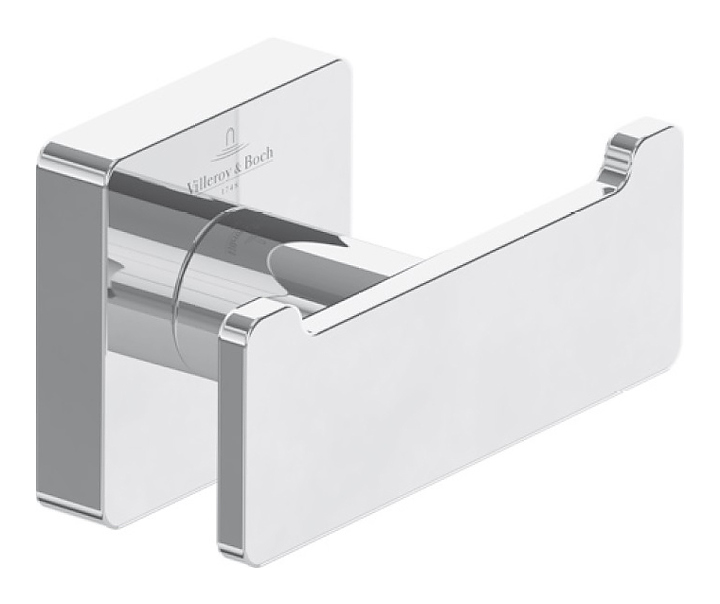 Крючок двойной Villeroy & Boch Elements-Striking TVA15201200061