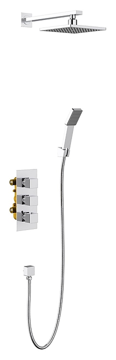 Комплект душевой TIMO Tetra-Thermo SX-0179/00SM с термостатом, хром