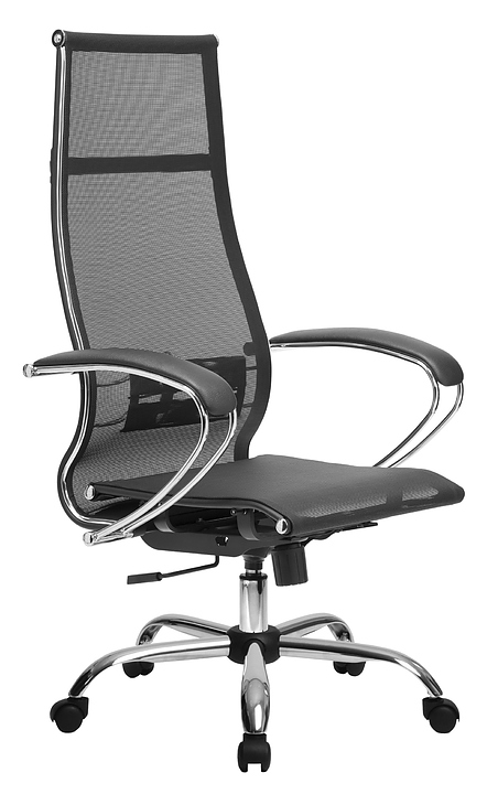 Кресло Метта Комплект 7 (MPRU)/подл.131/осн.003, черное