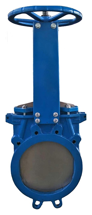 Задвижка шиберная Benarmo 107-5661, PN 0,7 МПа, ДУ 300, двухсторонняя межфланцевая чугунная