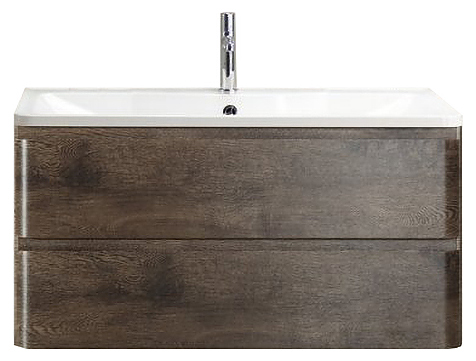 Тумба под раковину BelBagno ALBANO-900-2C-SO-RNG дуб натуральный серый