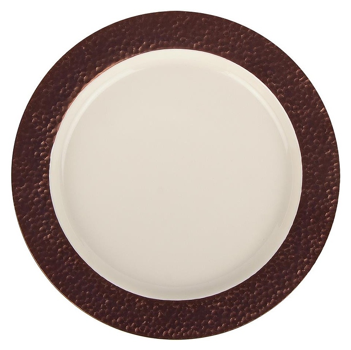 Тарелка плоская Porland Legacy Copper 18LG17 170 мм с бортом