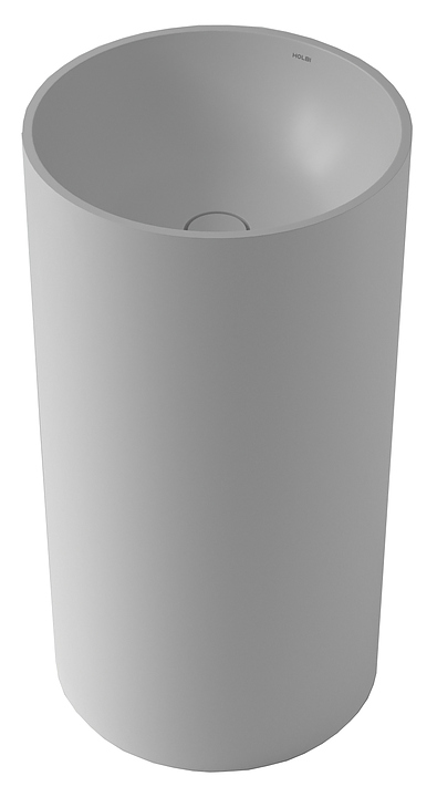 Раковина Holbi Andromeda 44 Soft Rock 44х84 см, белая матовая