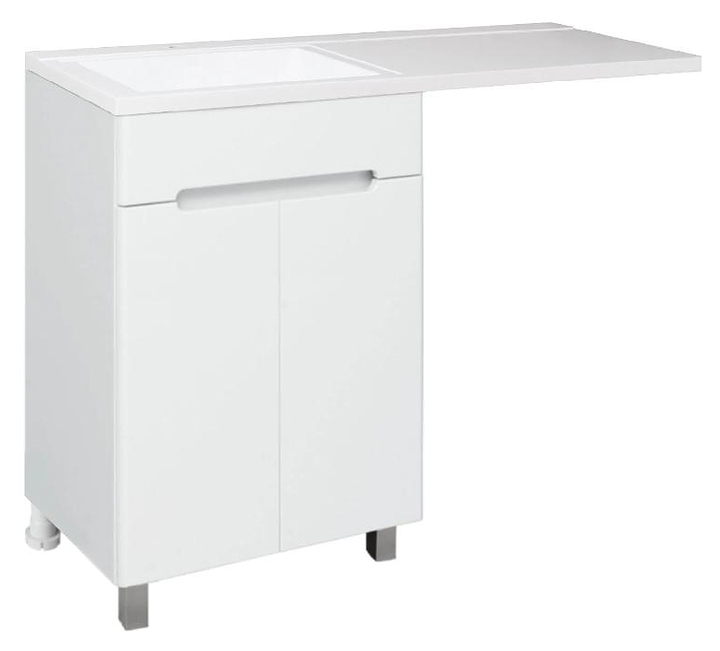 Тумба под раковину Runo Парма 60 напольная, с дверцами