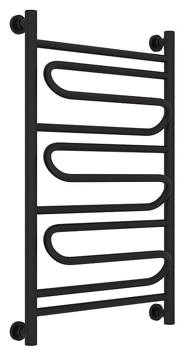 Полотенцесушитель водяной Сунержа Элегия+ 80x50 см матовый черный