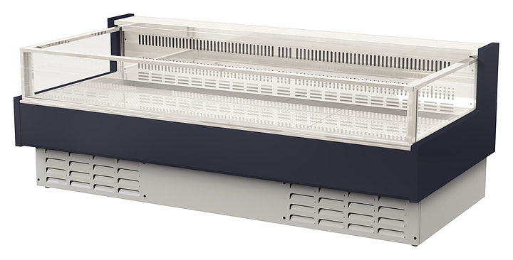 Витрина холодильная Lida Kub-1 Fish (1200х1200х1200 мм)