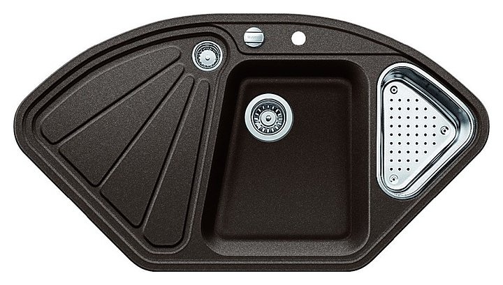 Кухонная мойка Blanco DELTA-F SILGRANIT