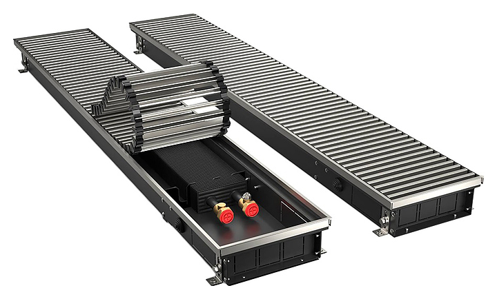 Конвектор внутрипольный Royal Thermo ATRIUM-75/200/2000-DG-U-NA