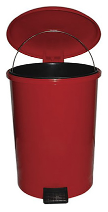 Контейнер для мусора TELKAR 50004 25 л красный
