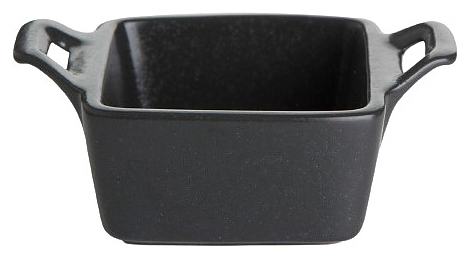 Соусник квадратный Porland Seasons 808104 70x100 мм черный