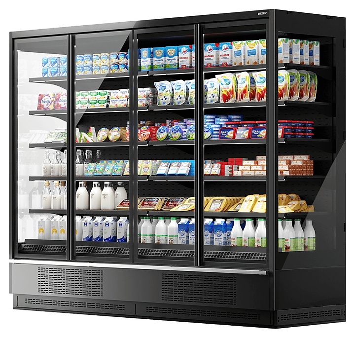 Горка холодильная Dazzl Vega DG 080 H210 F 125 Plug-in фруктовая