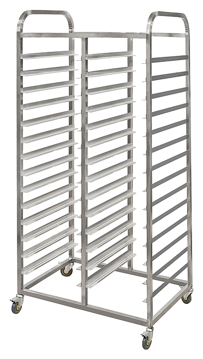 Тележка-шпилька для противней Luxstahl ТШГ-10-2 (450x335) нерж.