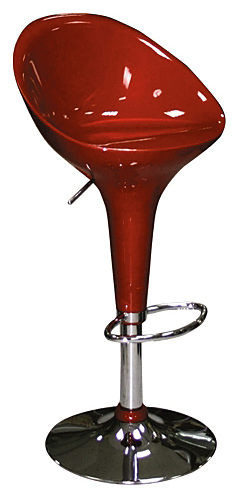 Стул барный Anji LS-105 темно-красный