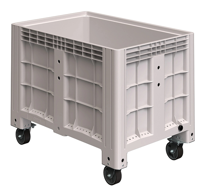 Контейнер iPlast iBOX 11.602 1200х800х920 мм на колесах, с пробкой 1