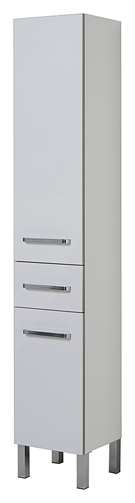 Шкаф-пенал Aquanet Сиена 35 L белый, левосторонний