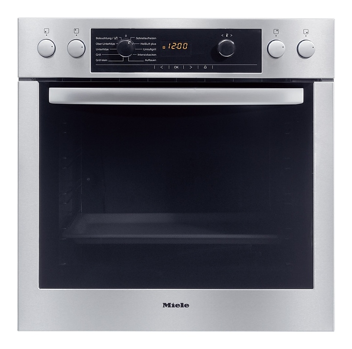 Зависимый электрический духовой шкаф Miele H 5140 E сталь