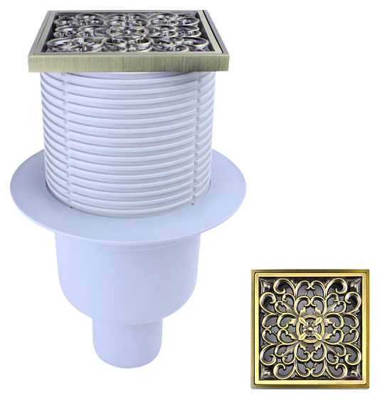 Трап душевой Bronze de Luxe 21962-57